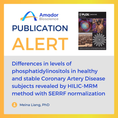 安渡分享 | 使用HILIC-MRM方法和SERRF归一化算法揭示健康受试者和稳定性冠状动脉疾病患者磷脂酰肌醇水平的差异