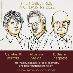 2022年诺贝尔化学奖揭晓！授予点击化学和生物正交化学